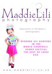 North Cornwall Dance festival ad